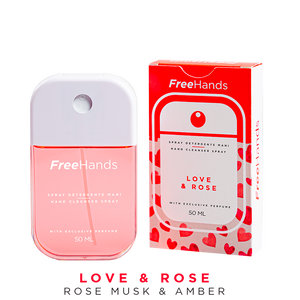 LOVE & ROSE - Spray Detergente Mani 50ml